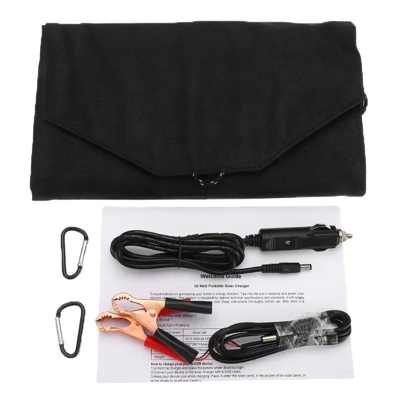 Portable Folding 50W 12V USB Port Solar Panels Board Foldable Waterproof Sola r Panel Charger for Phone Battery Charger Outdoors
Portable Folding 50W 12V USB Port Solar Panels Board Foldable Waterproof Sola r Panel Charger for Phone Battery Charger Outdoors