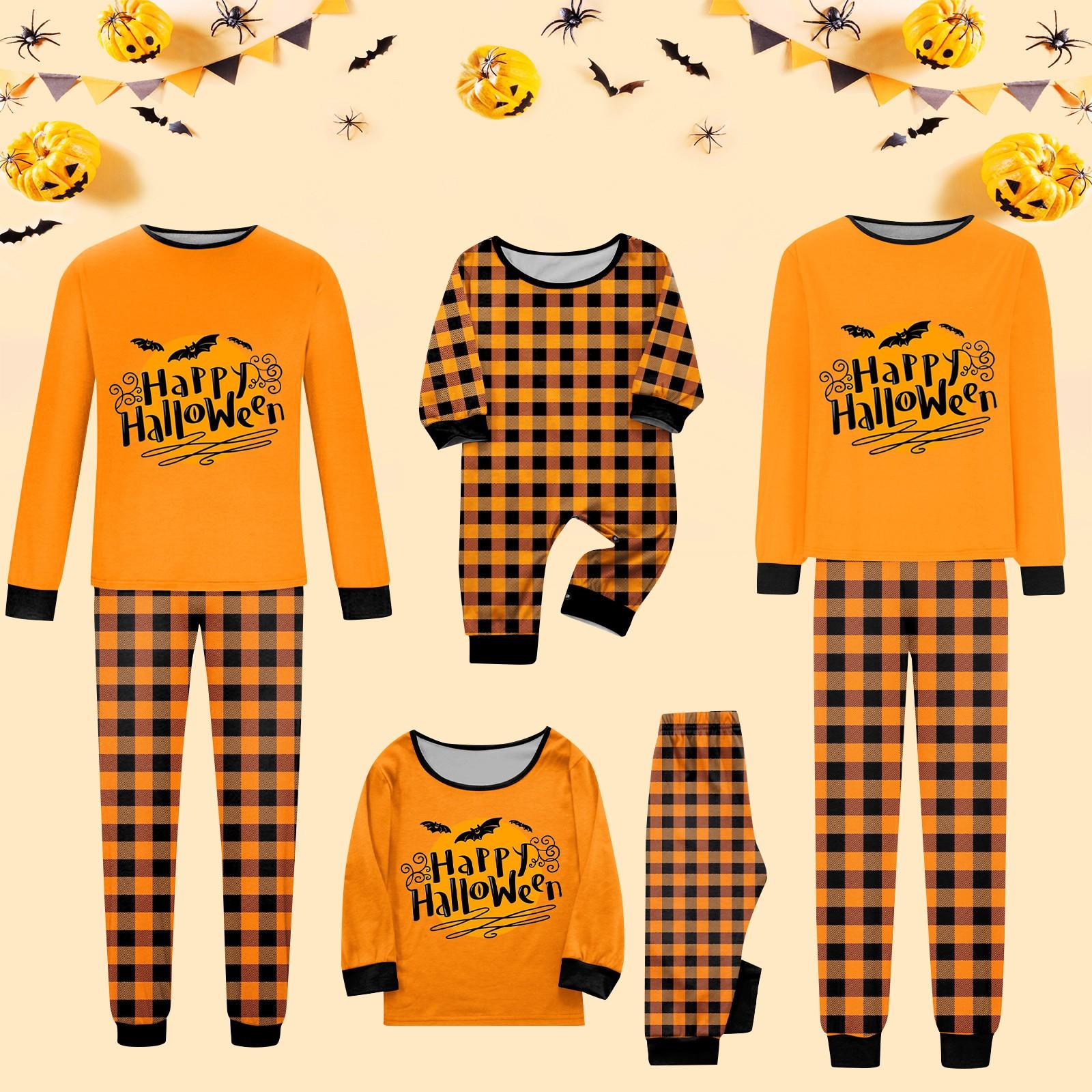 Хэллоуин принт семейный комплект с длинными рукавами родительско-детский костюм домашняя одежда костюм
Хэллоуин принт семейный комплект с длинными рукавами родительско-детский костюм домашняя одежда костюм