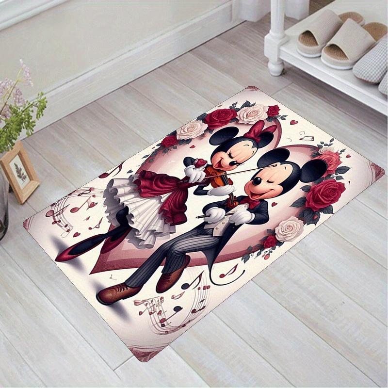 1pc Mickey Mouse Minnie Mouse Printed Carpet: Rectangle Rug for Living Room, Bedroom, Office, Home Decor, Kitchen, Non-slip, Game Area Rug 60cm by 90cm
1pc Mickey Mouse Minnie Mouse Printed Carpet: Rectangle Rug for Living Room, Bedroom, Office, Home Decor, Kitchen, Non-slip, Game Area Rug 60cm by 90cm