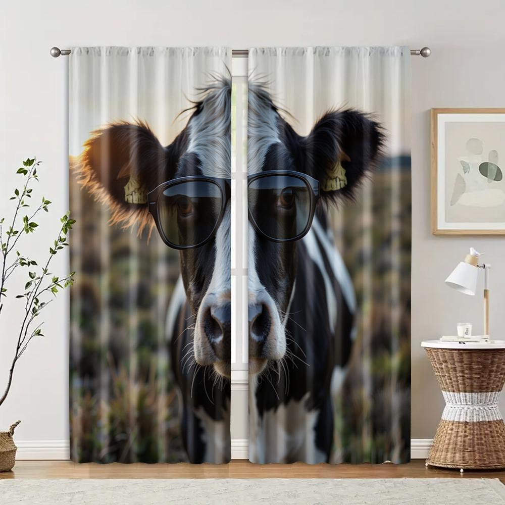 Filtering Curtains Excluding Rods Non Movable Without Batteries Stylish Cow Use Bedrooms Living Rooms Curtain Set Of 2 Made Polyester Washable Great W100*H70(CM)-Rod Pocket&2PCS
Filtering Curtains Excluding Rods Non Movable Without Batteries Stylish Cow Use Bedrooms Living Rooms Curtain Set Of 2 Made Polyester Washable Great W100*H70(CM)-Rod Pocket&2PCS