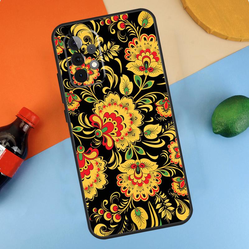 Khokhloma Russian Pattern Flower Case For Samsung Galaxy A34 A54 A14 A35 A55 A15 A56 A36 A26 A16 A06 A12 A22 A32 A52 A13 A53 Samsung A06
Khokhloma Russian Pattern Flower Case For Samsung Galaxy A34 A54 A14 A35 A55 A15 A56 A36 A26 A16 A06 A12 A22 A32 A52 A13 A53 Samsung A06