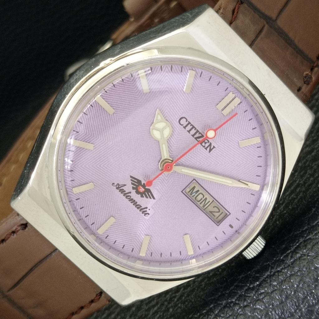 Б/у винтажные мужские часы Citizen Automatic 8200 из Японии с циферблатом фиолетового цвета a434823-2 R123-a434823
Б/у винтажные мужские часы Citizen Automatic 8200 из Японии с циферблатом фиолетового цвета a434823-2 R123-a434823
