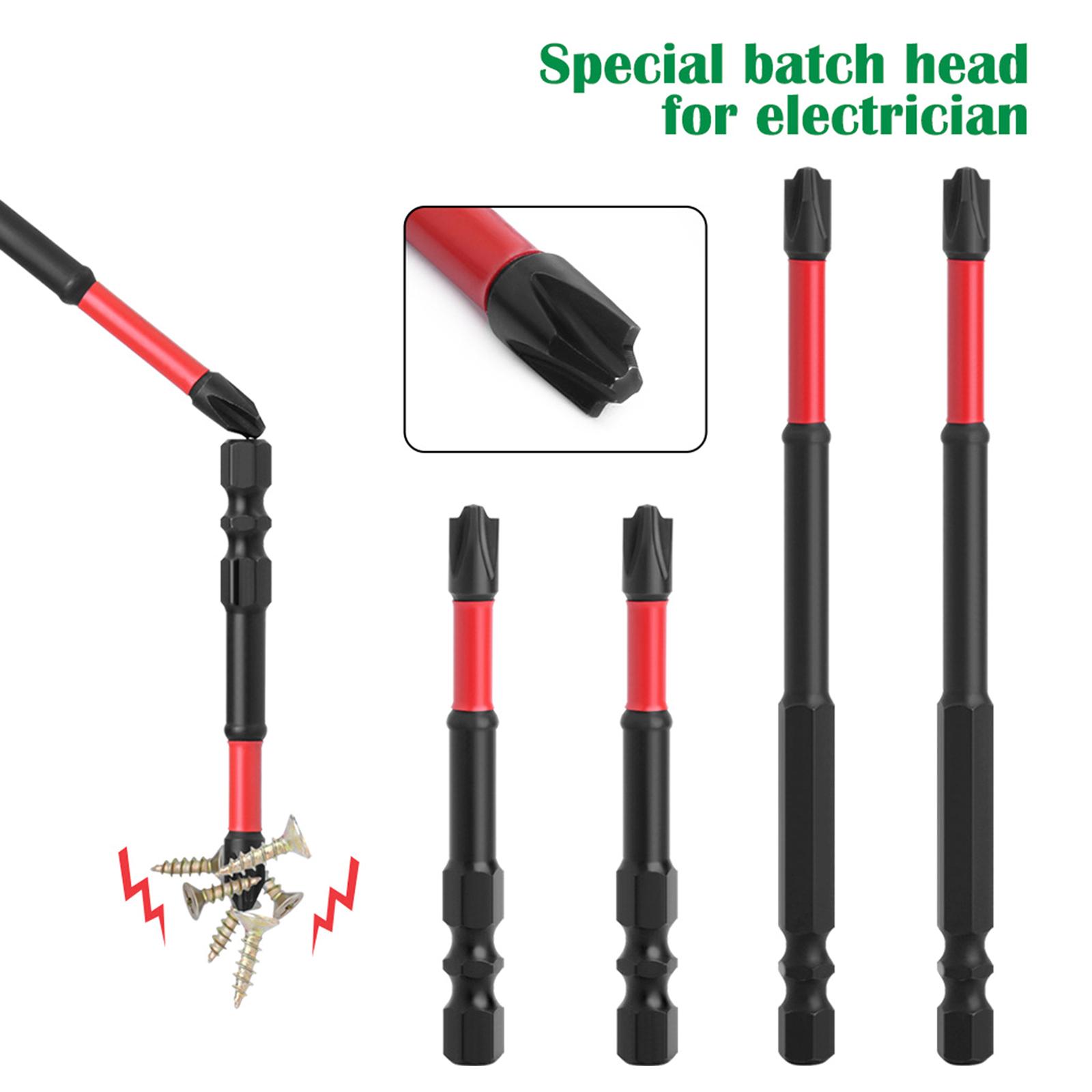 10Pcs Magnetic Batch Head Set Electrician Special Insulation Batch Head 65mm 110mm Electric Drill Bit Set Accessories
10Pcs Magnetic Batch Head Set Electrician Special Insulation Batch Head 65mm 110mm Electric Drill Bit Set Accessories