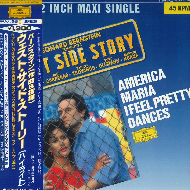 LP Record LEONARD BERNSTEIN, TE KANAWA, CARRE - Bernstein: West Side Story Highligh 13MG0914 Deutsche Grammo 1985 Japan Obi Jazz Used
LP Record LEONARD BERNSTEIN, TE KANAWA, CARRE - Bernstein: West Side Story Highligh 13MG0914 Deutsche Grammo 1985 Japan Obi Jazz Used