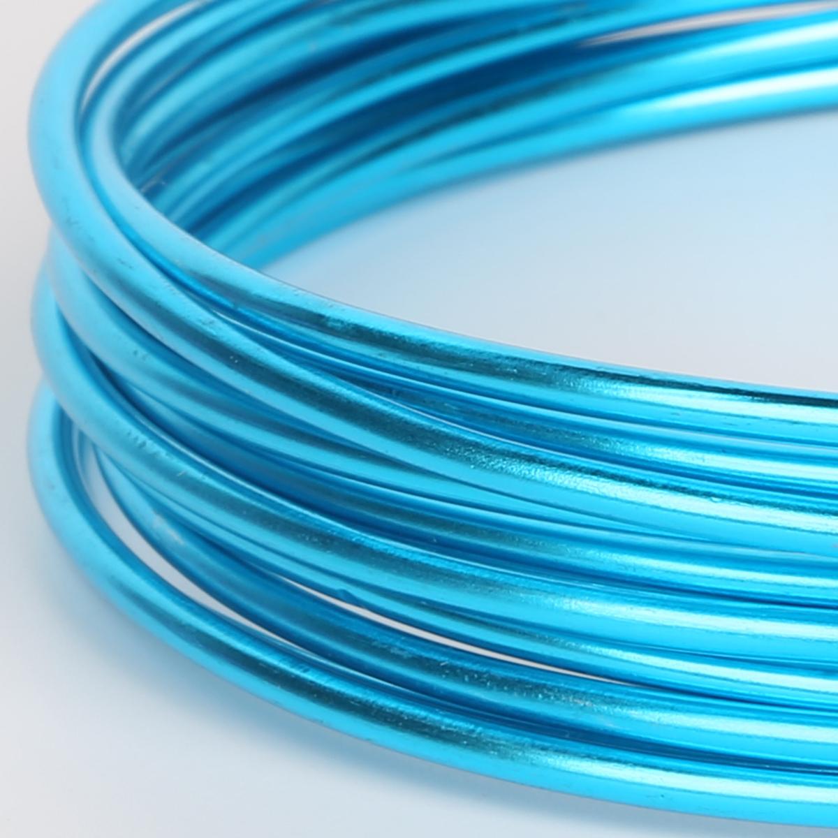 Різнокольоровий алюмінієвий дріт довжиною 1-10 метрів, дріт для вишивки бісером 18 калібру для ювелірних аксесуарів своїми руками 2.5mm 3meter бірюзовий
Різнокольоровий алюмінієвий дріт довжиною 1-10 метрів, дріт для вишивки бісером 18 калібру для ювелірних аксесуарів своїми руками 2.5mm 3meter бірюзовий