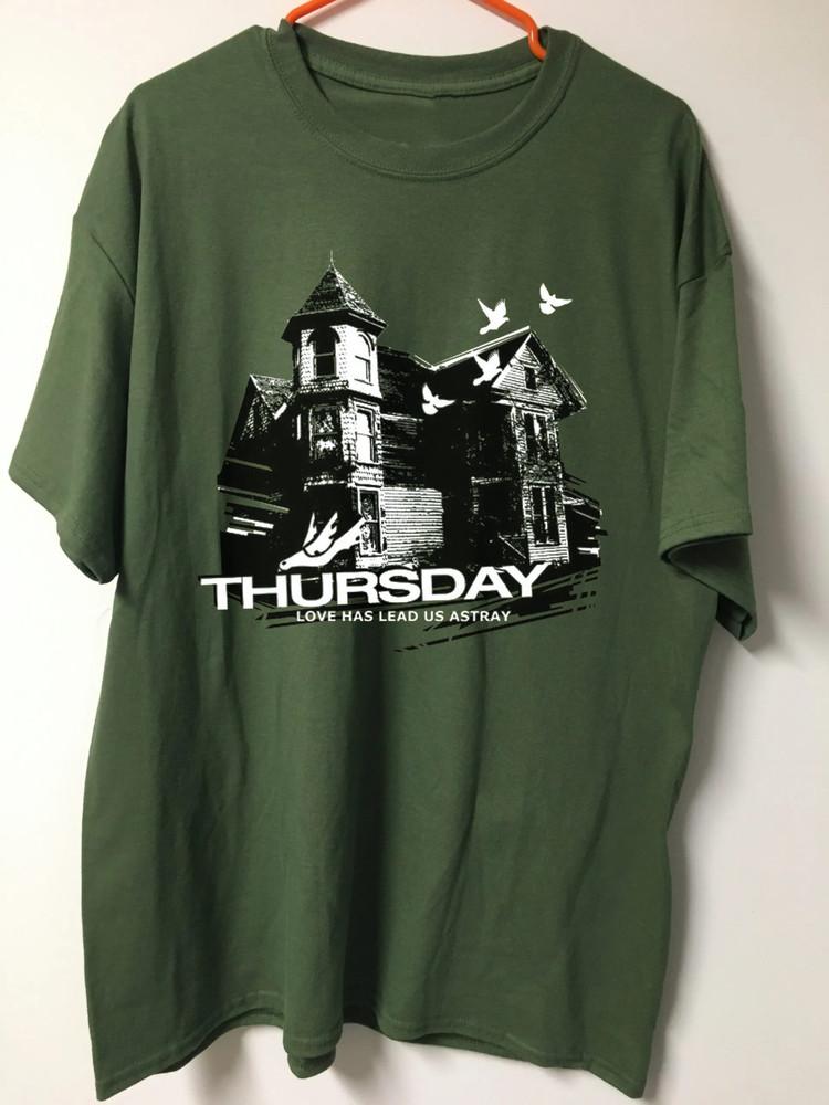 Colleciton Thursday Band T-shirt Full Size S to 5XL Green Unisex T-Shirt XXXL
Colleciton Thursday Band T-shirt Full Size S to 5XL Green Unisex T-Shirt XXXL