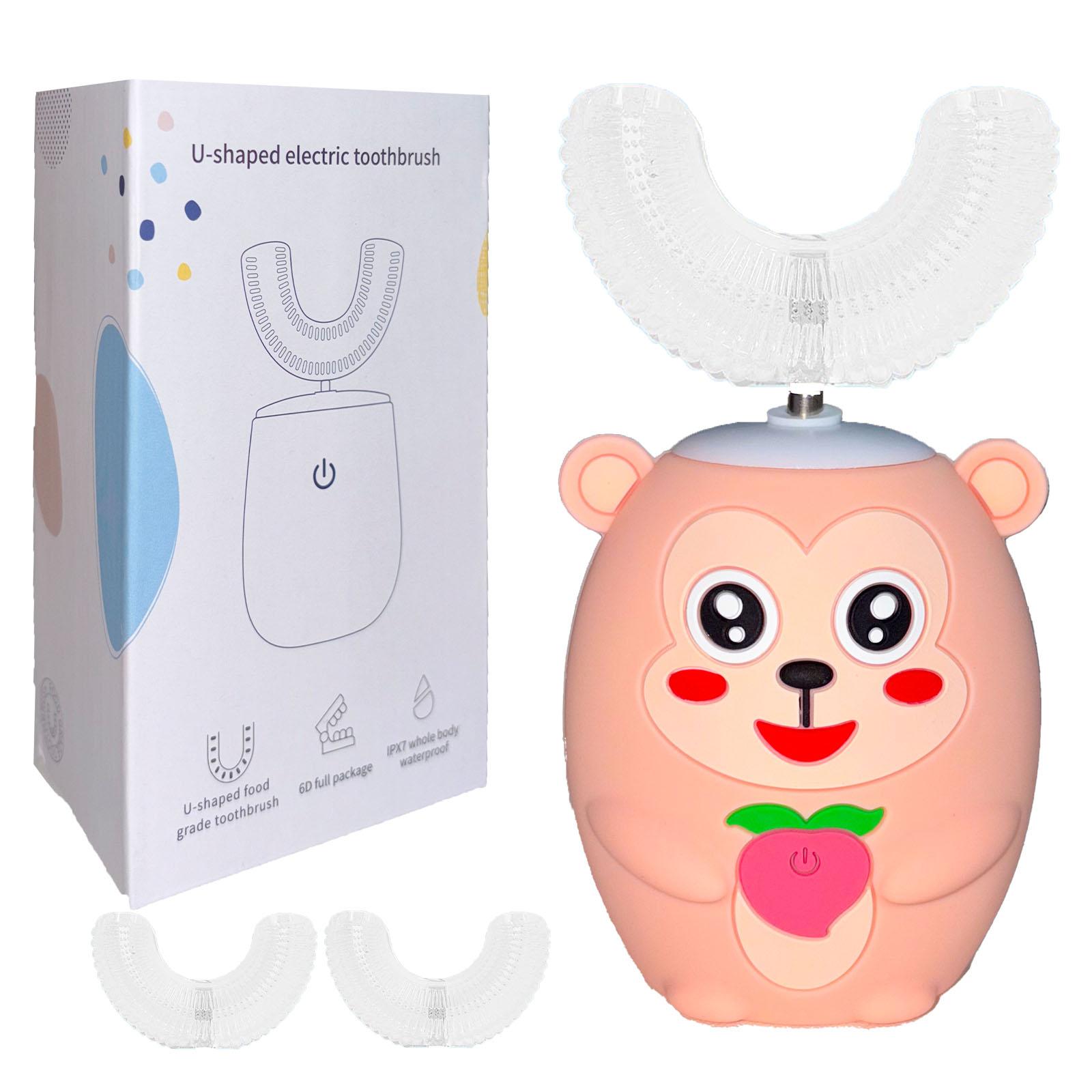 Kids U Shaped Electric Toothbrush Cartoon Automatic Cleaning ADA Accepted Sonic Pro Whitening Dinosaur Wireless Charging Tooth
Kids U Shaped Electric Toothbrush Cartoon Automatic Cleaning ADA Accepted Sonic Pro Whitening Dinosaur Wireless Charging Tooth