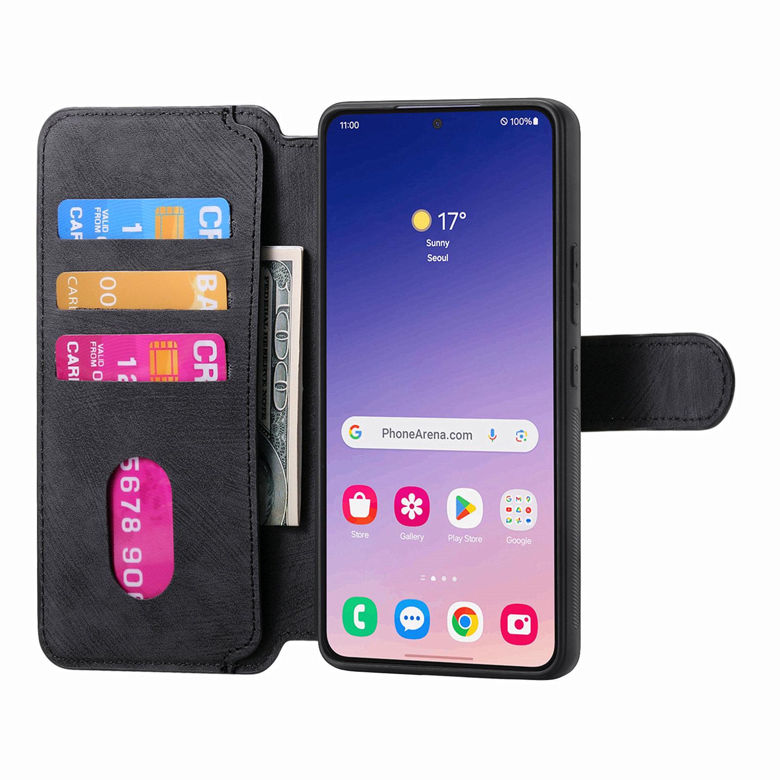 For Samsung Galaxy S24 Magnetic Case CASENEO Detachable Leather Phone Wallet Cover Black
For Samsung Galaxy S24 Magnetic Case CASENEO Detachable Leather Phone Wallet Cover Black