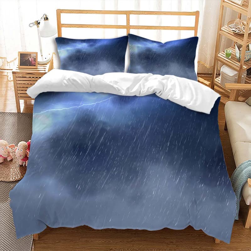Rainy Day Duvet Cover Sets for Kids Boys Girls Queen Lightweight Quilt Covers People Animals City Road Bedding Set Bedroom Decor (135x200cm)
Rainy Day Duvet Cover Sets for Kids Boys Girls Queen Lightweight Quilt Covers People Animals City Road Bedding Set Bedroom Decor (135x200cm)