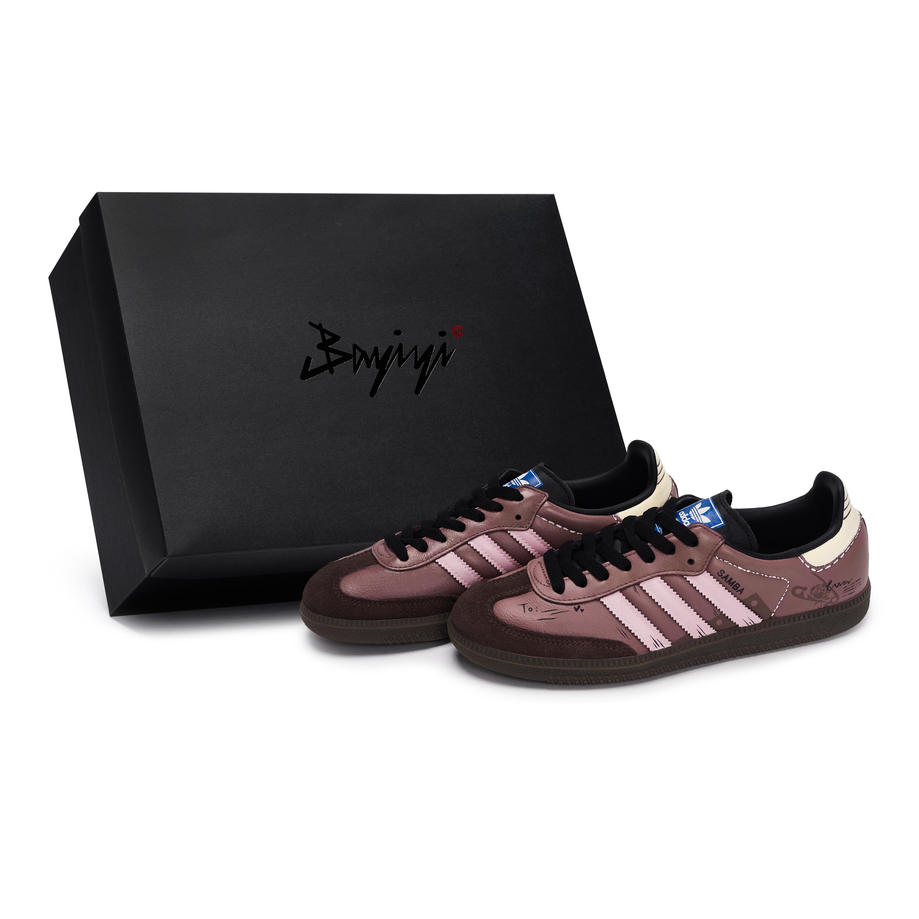 Adidas Originals SAMBA OG Skateboard Shoes Unisex Low top Black/Pink/Brown B75807(Team80-S-BOX) 36⅔
Adidas Originals SAMBA OG Skateboard Shoes Unisex Low top Black/Pink/Brown B75807(Team80-S-BOX) 36⅔