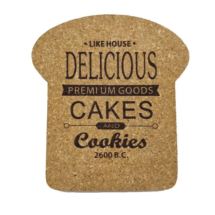 Nordic Style Toast Wooden Coaster Anti-slip and Anti-scald Heat Insulating Mat Cute Cork Coasters Decoration Kitchen Utensils
Nordic Style Toast Wooden Coaster Anti-slip and Anti-scald Heat Insulating Mat Cute Cork Coasters Decoration Kitchen Utensils