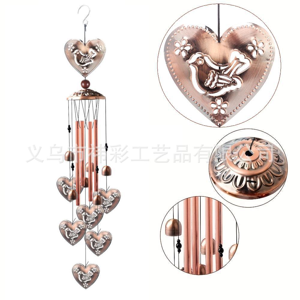 Elegant Heart-Shaped Wind Bell, Handcrafted Metal Hanging Ornament, A Timeless Gift for Any Occasion 12 90CM
Elegant Heart-Shaped Wind Bell, Handcrafted Metal Hanging Ornament, A Timeless Gift for Any Occasion 12 90CM