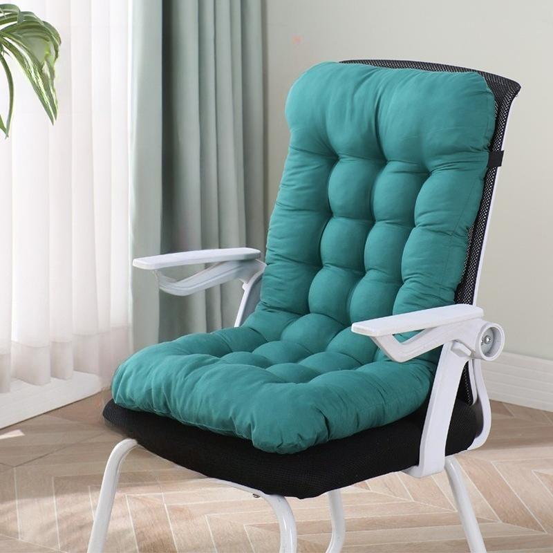 Solid Color Stitching All-in-one Chair Cushion PP Cotton Student Dormitory Backrest Lumbar Protect Waist Mat All-season Thick Office Chair Buttock Pad 30x70cm зелёный
Solid Color Stitching All-in-one Chair Cushion PP Cotton Student Dormitory Backrest Lumbar Protect Waist Mat All-season Thick Office Chair Buttock Pad 30x70cm зелёный