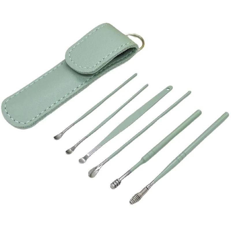6Pcs/set Ear Wax Pickers Earpick Wax Remover Stainless Steel Piercing Kit Earwax Curette Spoon Care Ear Clean Toolear Cleaner фиолетовый
6Pcs/set Ear Wax Pickers Earpick Wax Remover Stainless Steel Piercing Kit Earwax Curette Spoon Care Ear Clean Toolear Cleaner фиолетовый