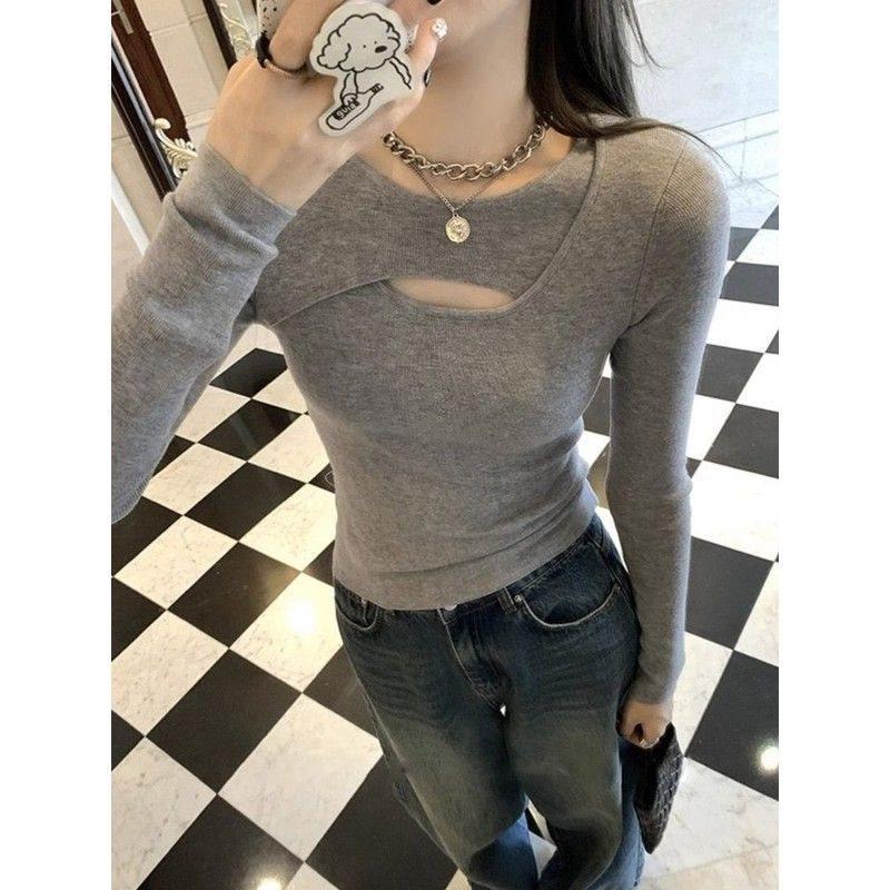 Elegant Hollow-Out Slimming Long Sleeve Women s Top for Spring/Summer XL (For 110-120 lbs)
Elegant Hollow-Out Slimming Long Sleeve Women s Top for Spring/Summer XL (For 110-120 lbs)