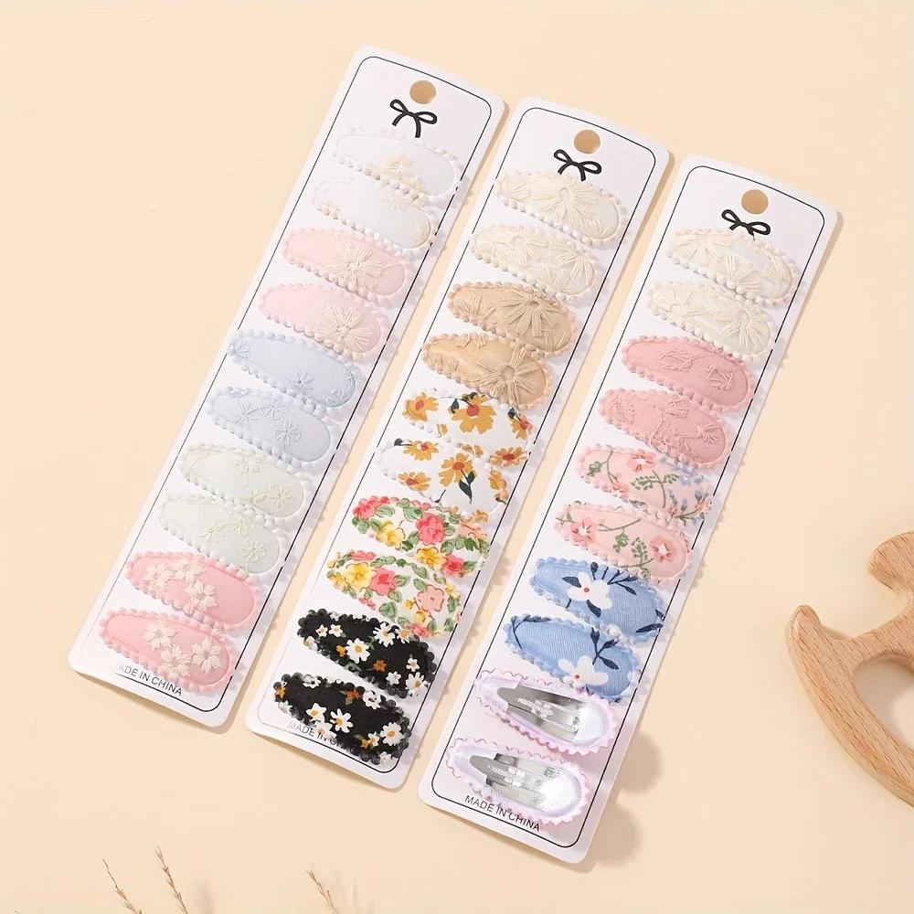 10pcs/set Mini Cotton Print Flower Hair Clips for Baby Girls Lovely Plaid Hairpins Headwear Kids Hair Accessories
10pcs/set Mini Cotton Print Flower Hair Clips for Baby Girls Lovely Plaid Hairpins Headwear Kids Hair Accessories