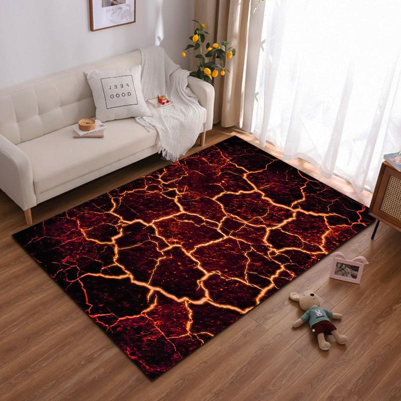 Cracked Texture Rug in Fiery Colors Suitable for use as an anti-slip game mat for living room and bedroom sofas 40x60cm( 15x23in )
Cracked Texture Rug in Fiery Colors Suitable for use as an anti-slip game mat for living room and bedroom sofas 40x60cm( 15x23in )