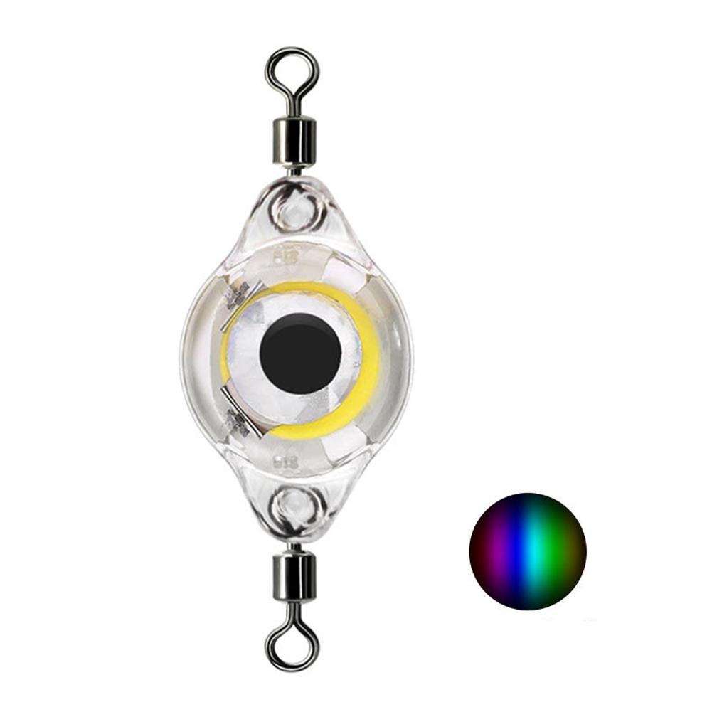 Mini Fishing Lure Light LED Deep Drop Underwater Eye Shape Fishing Squid Fishing Bait Luminous Lure for Attracting Fish різнокольорові кольору
Mini Fishing Lure Light LED Deep Drop Underwater Eye Shape Fishing Squid Fishing Bait Luminous Lure for Attracting Fish різнокольорові кольору