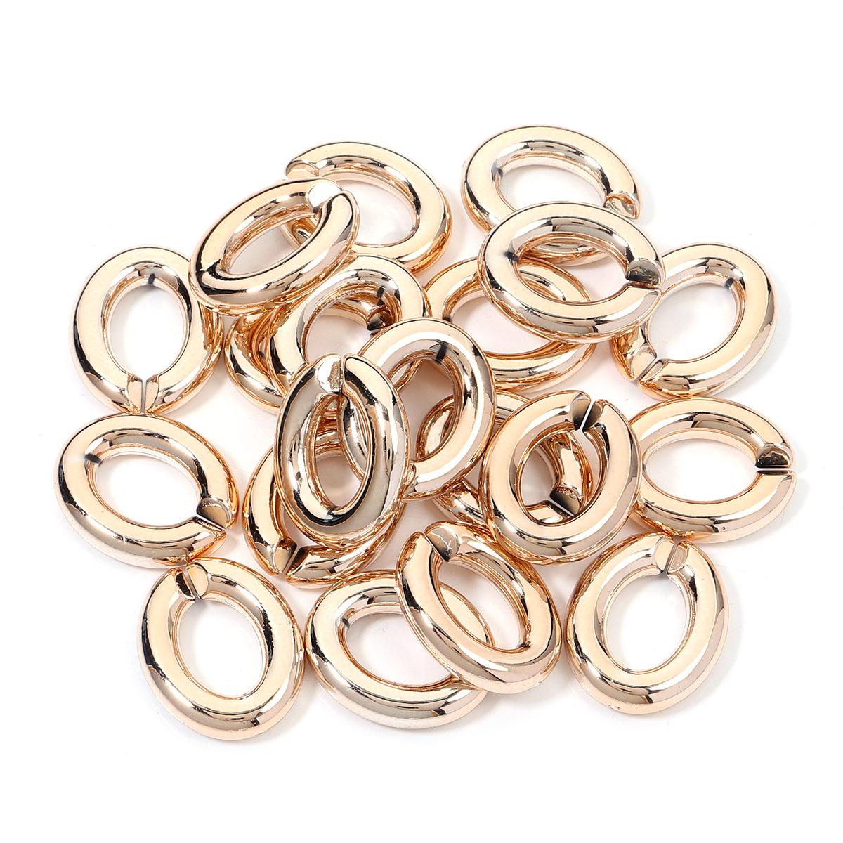 20pcs/bag 28X23mm Plated Acrylic Chain Buckle Link Chain Connector For Jewelry Making Bracelet Necklace Handbag Chain Wholesale рожевий колір золота
20pcs/bag 28X23mm Plated Acrylic Chain Buckle Link Chain Connector For Jewelry Making Bracelet Necklace Handbag Chain Wholesale рожевий колір золота