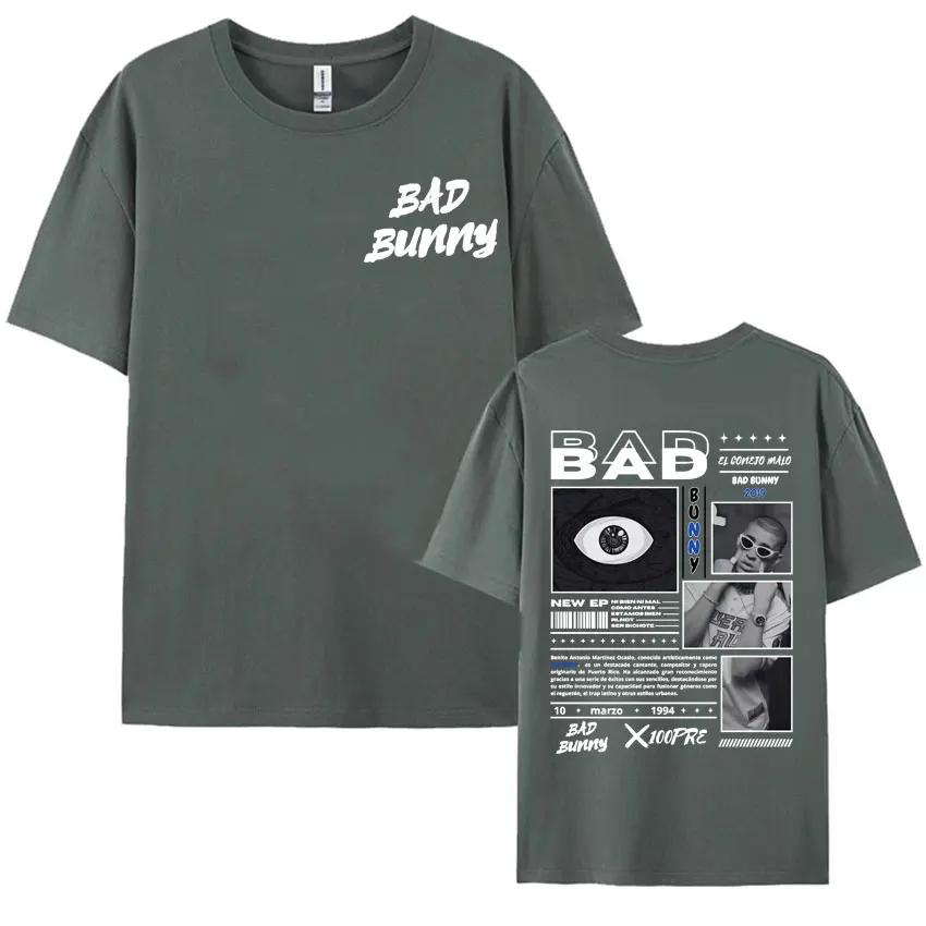 Rap Singer Bad Bunny Tshirt Mens Womens Album Cover Highquality Casual Tshirt Luxurious Fashion Hiphop Oversized Tshirt 4XL
Rap Singer Bad Bunny Tshirt Mens Womens Album Cover Highquality Casual Tshirt Luxurious Fashion Hiphop Oversized Tshirt 4XL