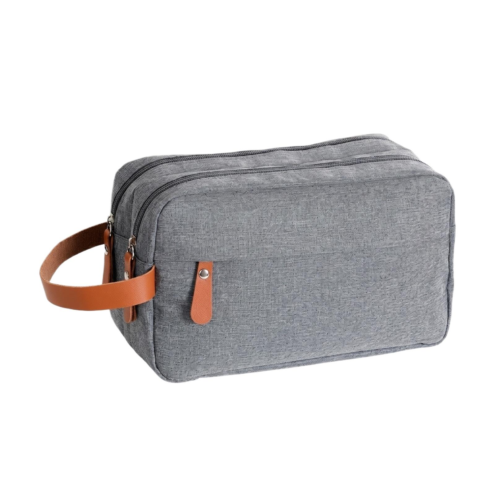 Travel Toiletry Bag Double Zipper Waterproof Hanging Portable Cosmetic Organizer with Multiple Compartments and Handle for Men and Women one size
Travel Toiletry Bag Double Zipper Waterproof Hanging Portable Cosmetic Organizer with Multiple Compartments and Handle for Men and Women one size