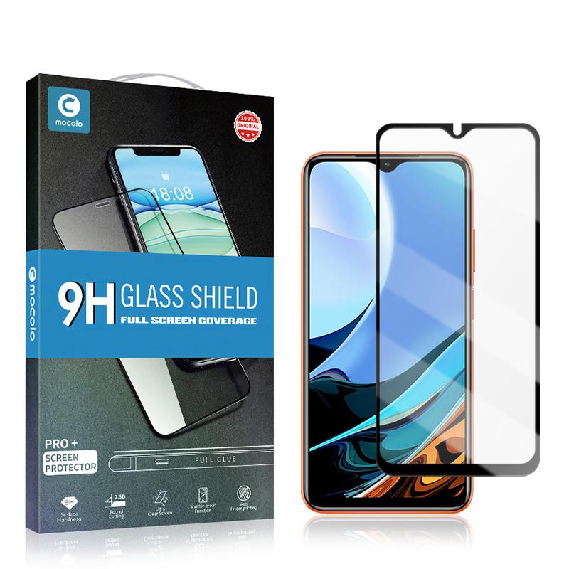MOCOLO Complete Covering Silk Printing Full Glue Tempered Glass Film for Xiaomi Redmi 9T/9 Power/Note 9 4G (Qualcomm Snapdragon 662) Screen Protector Black
MOCOLO Complete Covering Silk Printing Full Glue Tempered Glass Film for Xiaomi Redmi 9T/9 Power/Note 9 4G (Qualcomm Snapdragon 662) Screen Protector Black