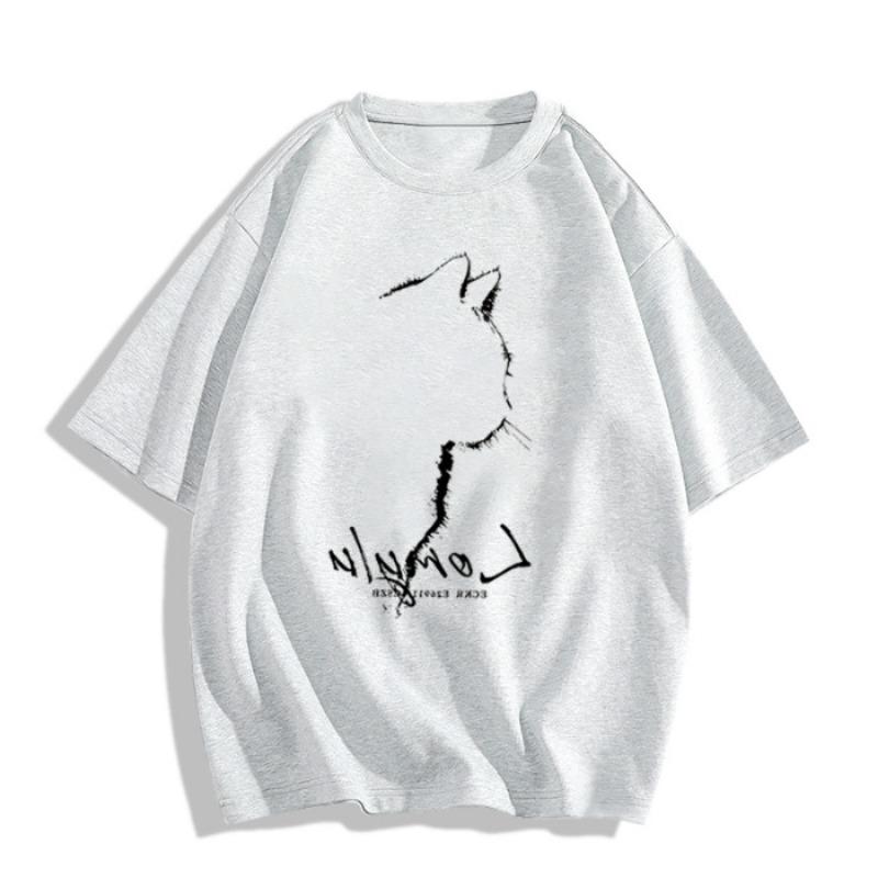 Женская футболка летняя свободная повседневная с открытыми плечами простая верхняя часть M
Женская футболка летняя свободная повседневная с открытыми плечами простая верхняя часть M