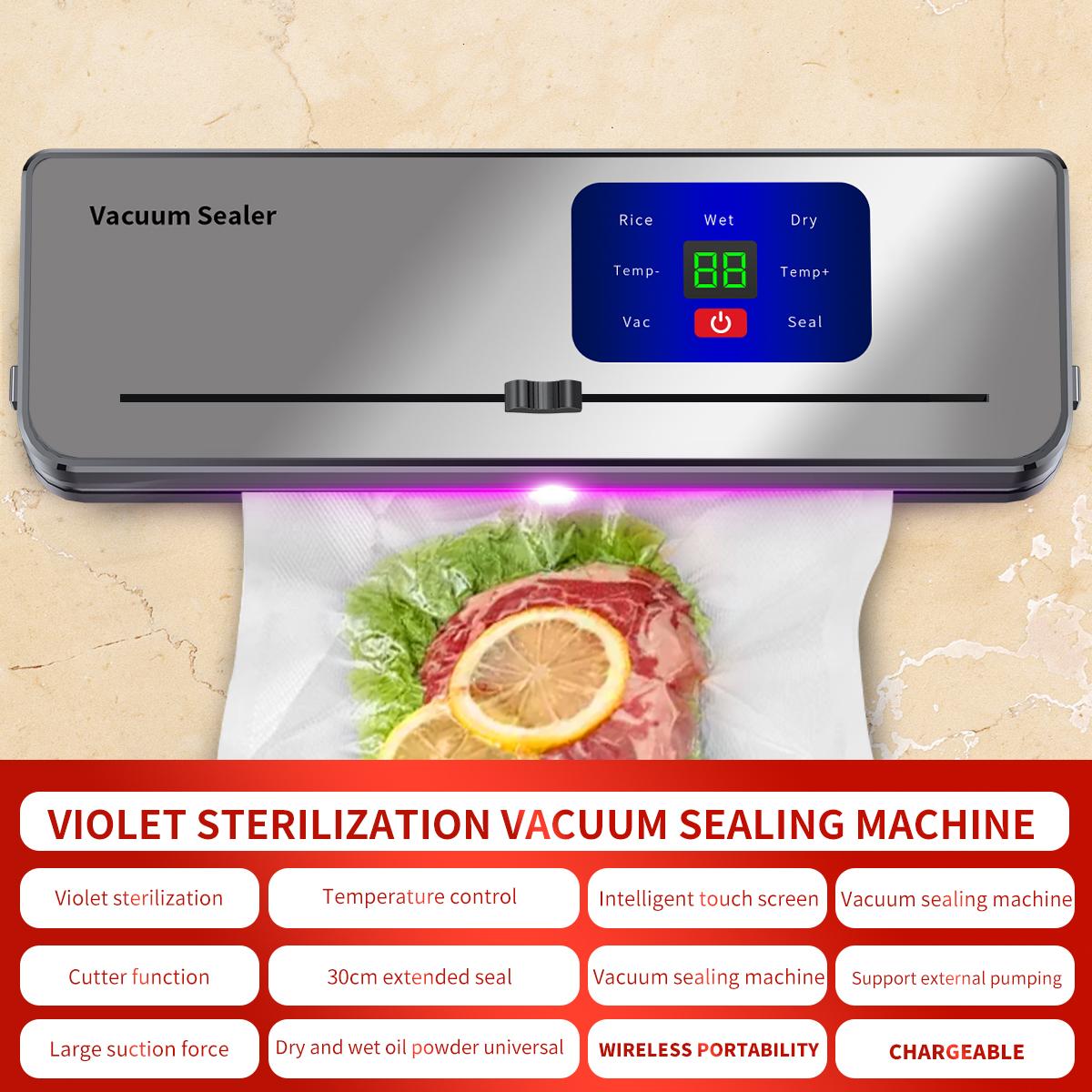 Бездротова Портативна Зарядна Вакуумна Пакувальна Машина з Мультипакетним Вакуумним Сенсорним Кнопковим Управлінням та Дисплеєм Зворотного Відліку Запаювання світло-сірого кольору
Бездротова Портативна Зарядна Вакуумна Пакувальна Машина з Мультипакетним Вакуумним Сенсорним Кнопковим Управлінням та Дисплеєм Зворотного Відліку Запаювання світло-сірого кольору