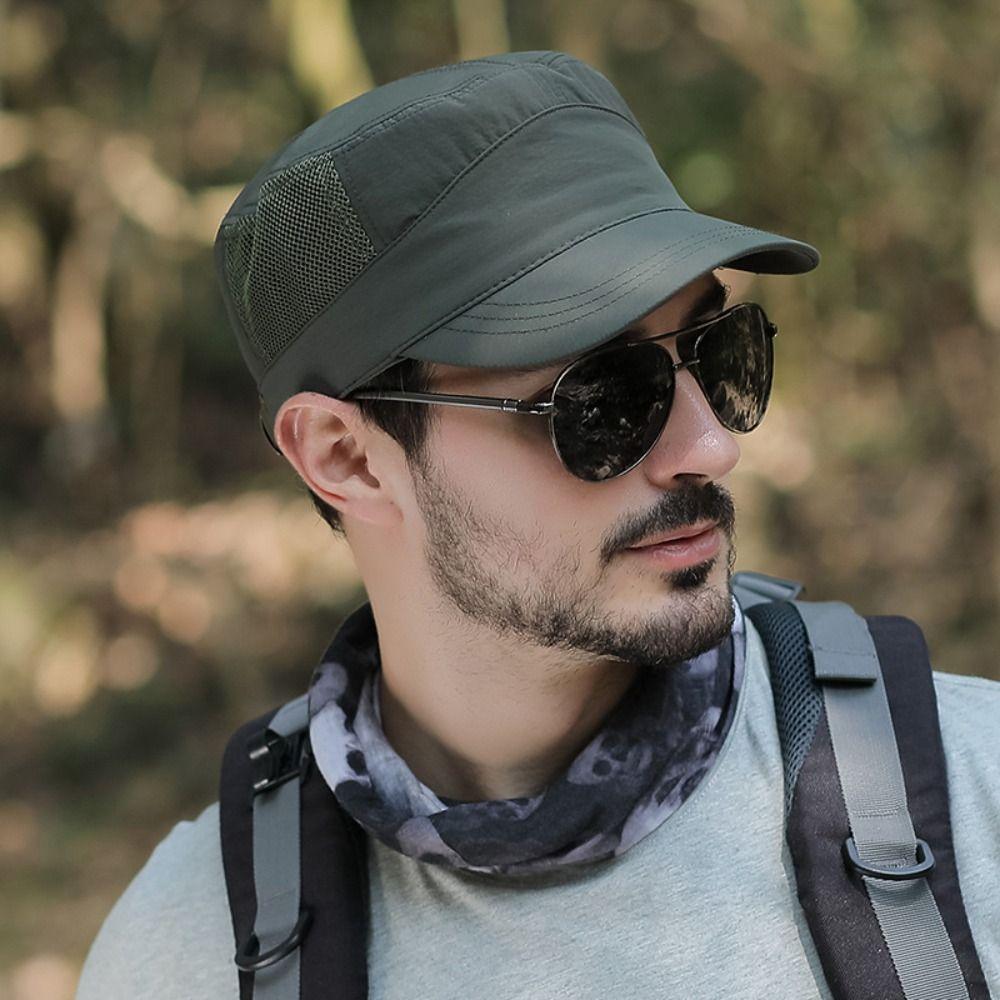 Quick Drying Flat Top Hat Adjustable Men’s Sun Hat Fashion Flat Peaked Cap Male Female зелений
Quick Drying Flat Top Hat Adjustable Men’s Sun Hat Fashion Flat Peaked Cap Male Female зелений