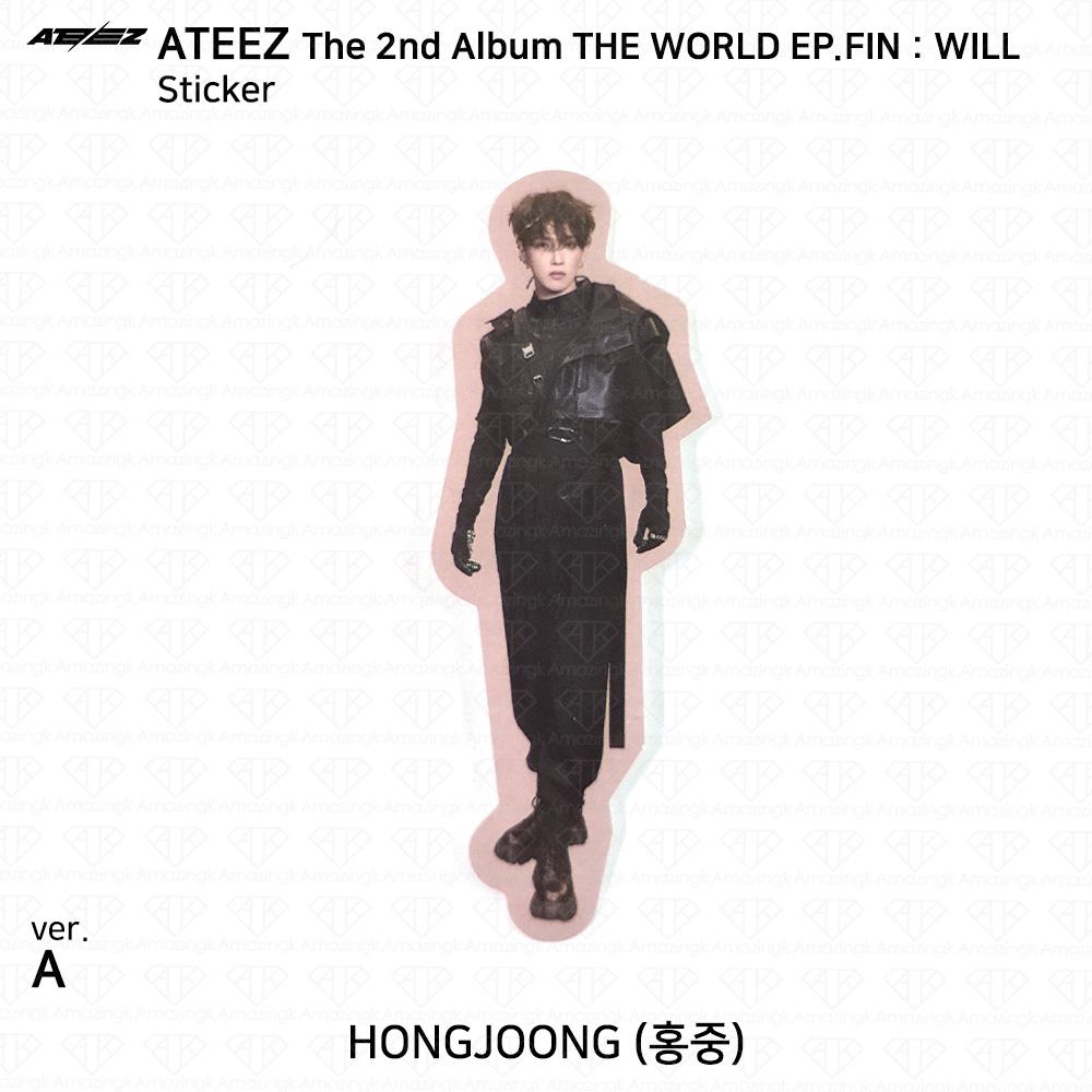 ATEEZ The 2nd Album WORLD EP.FIN WILL Наклейка для фотокарты Версия A. КПОП К-ПОП Hongjoong - Sticker
ATEEZ The 2nd Album WORLD EP.FIN WILL Наклейка для фотокарты Версия A. КПОП К-ПОП Hongjoong - Sticker