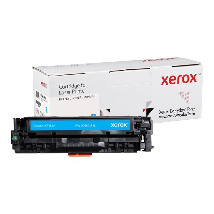 Toner - Xerox - Everyday - Cyan - Compatible HP CF381A - 2700 pages
Toner - Xerox - Everyday - Cyan - Compatible HP CF381A - 2700 pages