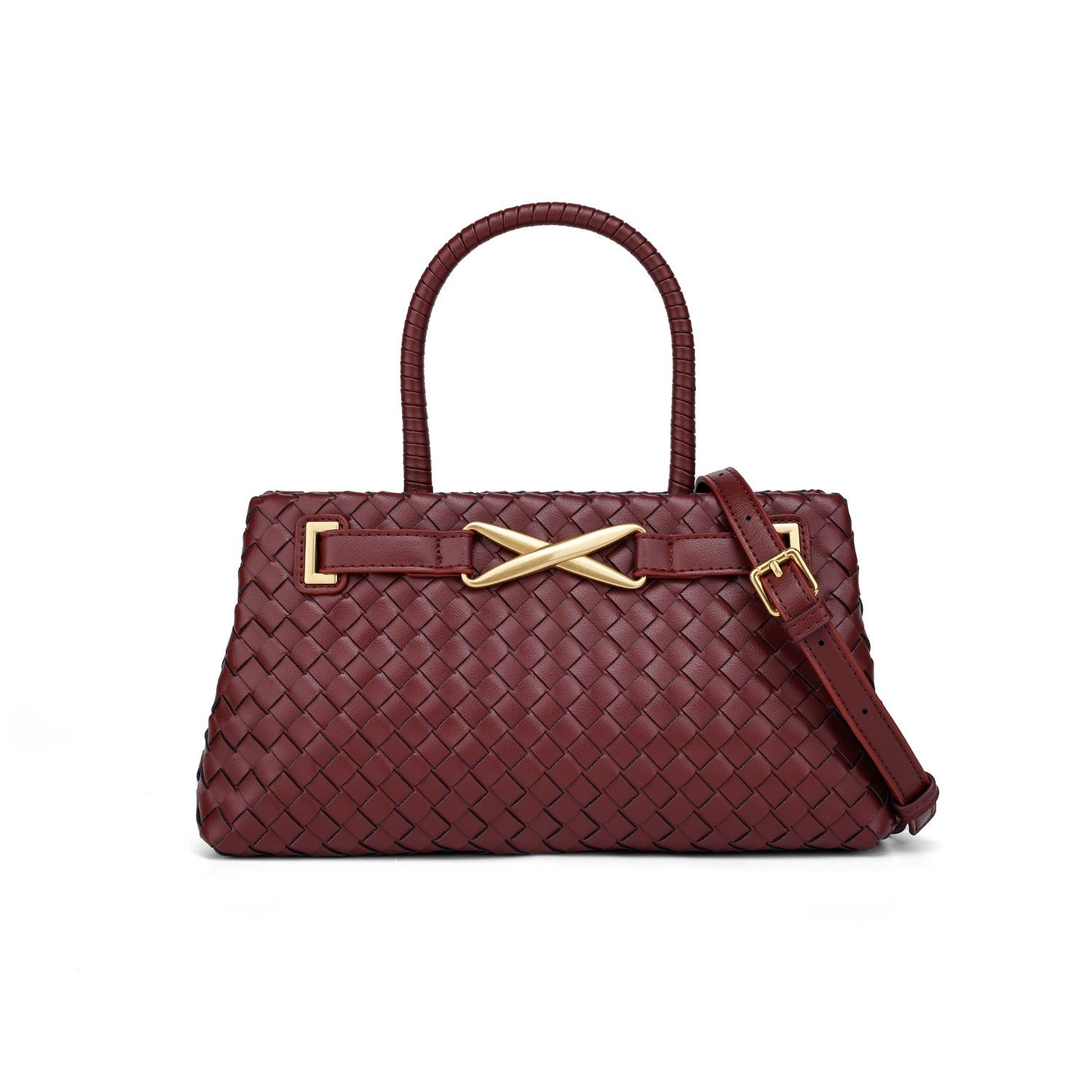 Small Niche Design Woven Bag, Handbag, Fashionable Single Shoulder Crossbody Bag, New High-end Feel, Large Capacity, Light Luxury бордовий
Small Niche Design Woven Bag, Handbag, Fashionable Single Shoulder Crossbody Bag, New High-end Feel, Large Capacity, Light Luxury бордовий