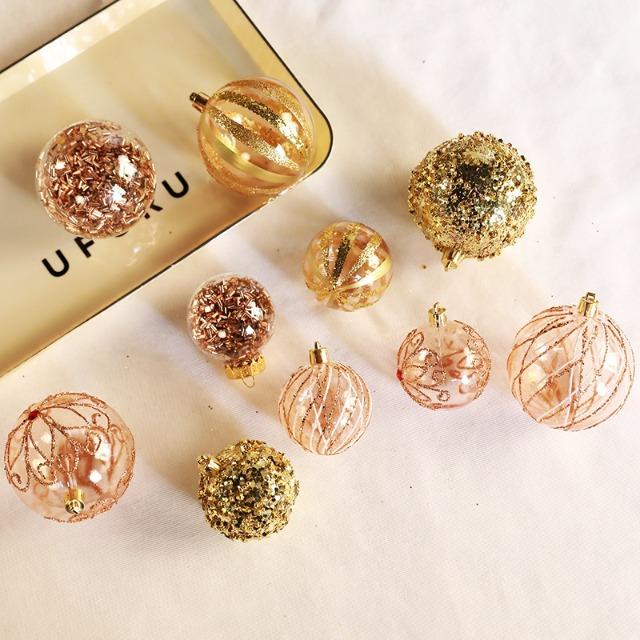 25pcs 6cm Glittery Transparent Painted Christmas Balls - Shatterproof Hanging Baubles, Xmas Tree Home Party Ornaments 6cm
25pcs 6cm Glittery Transparent Painted Christmas Balls - Shatterproof Hanging Baubles, Xmas Tree Home Party Ornaments 6cm