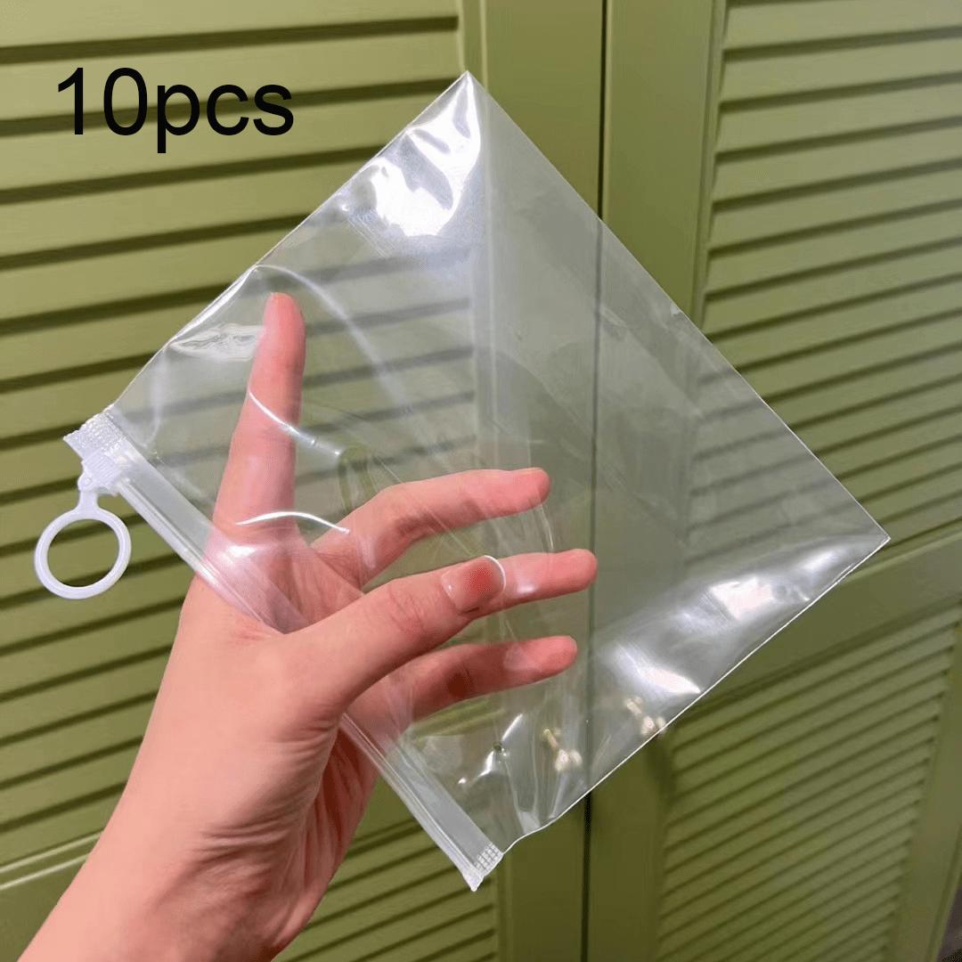 Set of 10 Transparent Reusable Bags with Zipper Rings: Perfect for Classrooms, Board Games, Puzzles, And More - Modern Design
Set of 10 Transparent Reusable Bags with Zipper Rings: Perfect for Classrooms, Board Games, Puzzles, And More - Modern Design