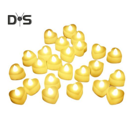 24 шт. светодиодных чайных свечей в форме сердца, мерцающие беспламенные свечи, работающие от батареек, электрические чайные свечи для свадьбы в День святого Валентина B
24 шт. светодиодных чайных свечей в форме сердца, мерцающие беспламенные свечи, работающие от батареек, электрические чайные свечи для свадьбы в День святого Валентина B