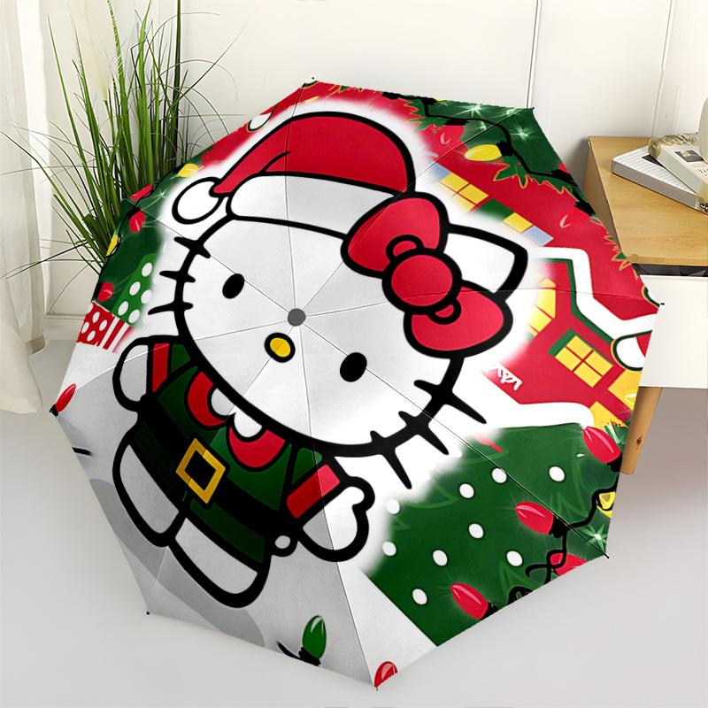 1pc Hello Kitty Christmas Elf Costume Umbrella - Automatic Open/Closed, Portable Folding Design, 8-Rib Iron Frame, Outdoor Umbrella, Festive Gift for
1pc Hello Kitty Christmas Elf Costume Umbrella - Automatic Open/Closed, Portable Folding Design, 8-Rib Iron Frame, Outdoor Umbrella, Festive Gift for