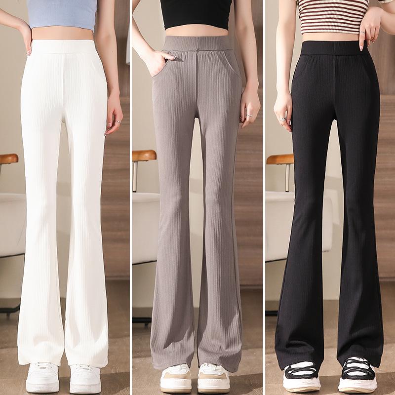Spring 2025 High-Waisted Ice Silk Flared Pants for Tall Women, Wrinkle-Resistant and Non-Stick Hair Design. M
Spring 2025 High-Waisted Ice Silk Flared Pants for Tall Women, Wrinkle-Resistant and Non-Stick Hair Design. M