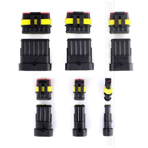 Cable Waterproof Electrical Wire Black Kit 1/2/3/4/5/6 Pins Connector Plug X10 Sealed Terminal Auto
Cable Waterproof Electrical Wire Black Kit 1/2/3/4/5/6 Pins Connector Plug X10 Sealed Terminal Auto