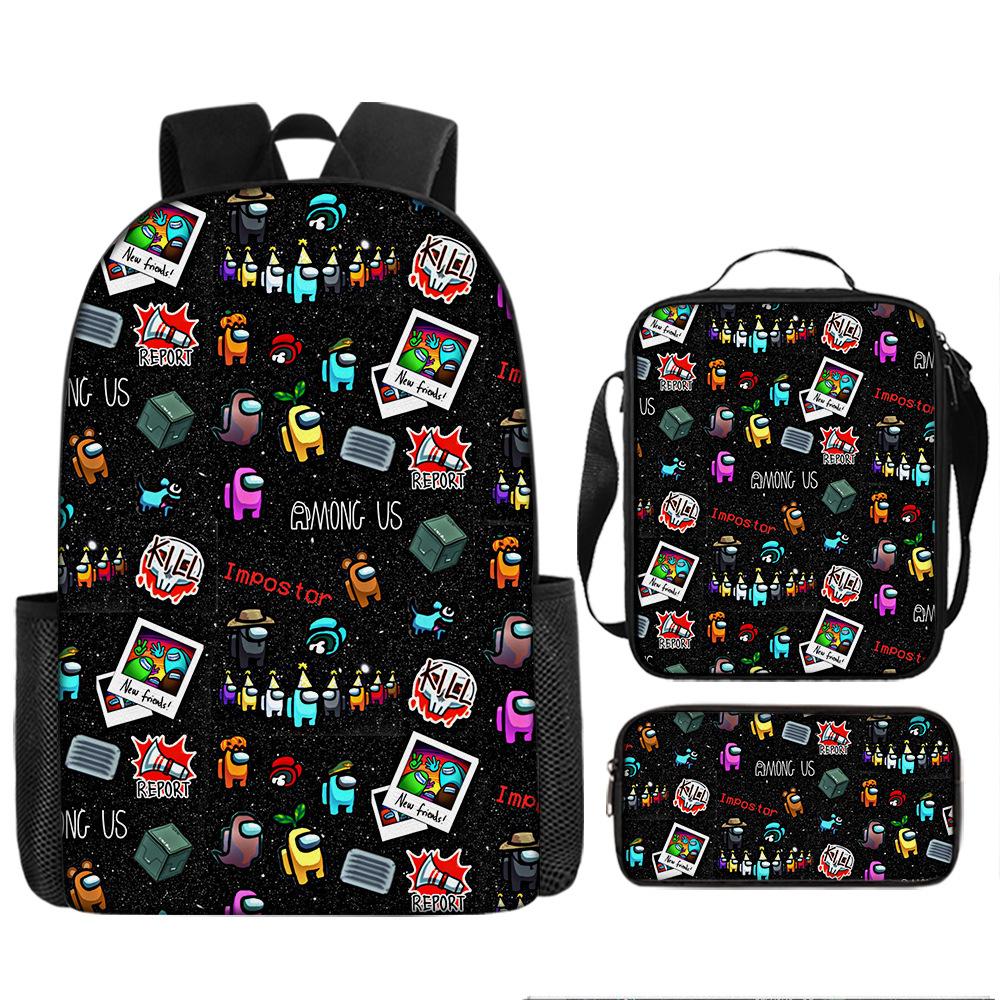 Мультяшный школьный рюкзак Among Us, ранец для ученика средней школы, пенал, портативное хранилище Pencil case
Мультяшный школьный рюкзак Among Us, ранец для ученика средней школы, пенал, портативное хранилище Pencil case