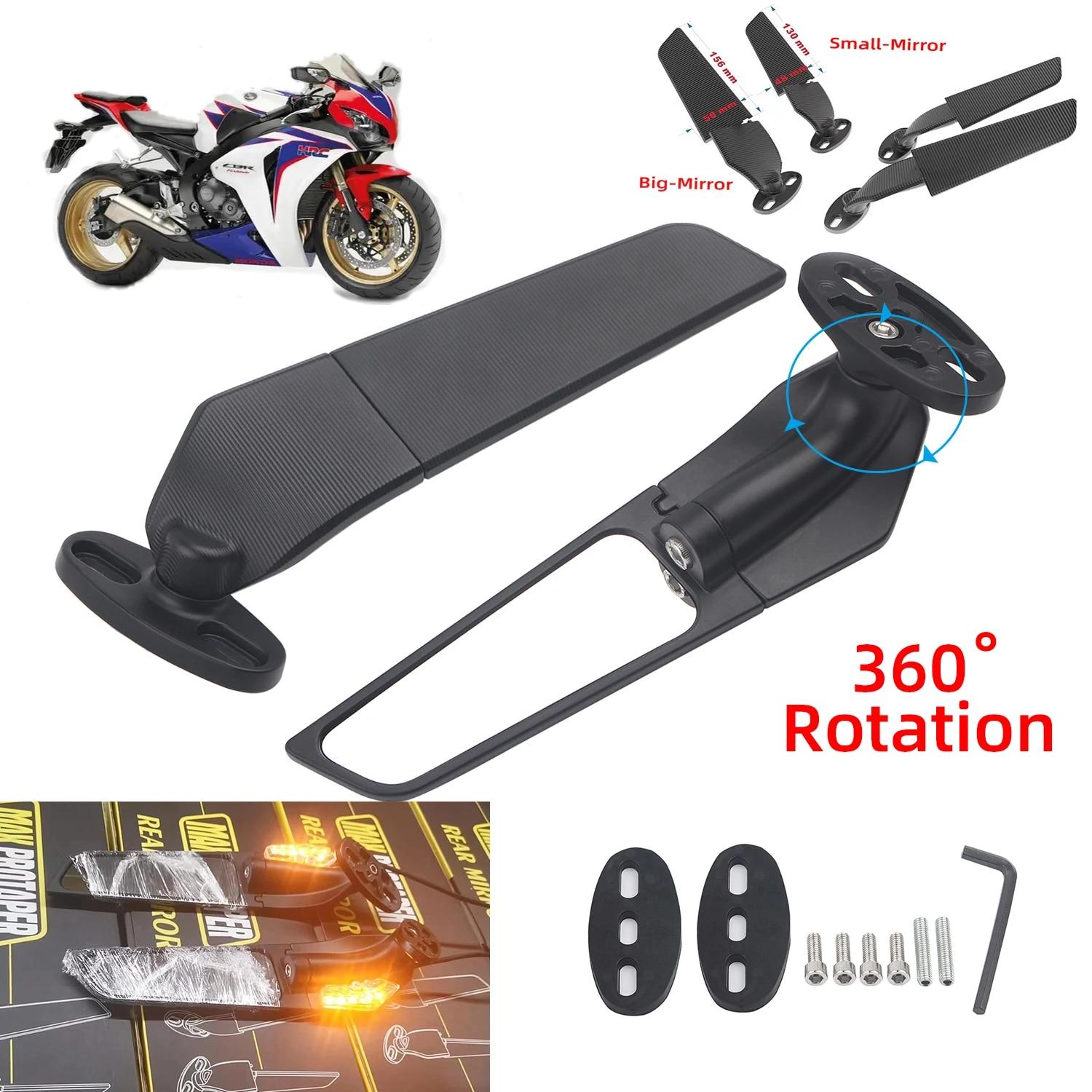 Для Honda CBR650R F CBR1000RR CBR600RR CBR 250R 300R 400RR 500R мотоциклетное зеркало модифицированное ветровое крыло вращающееся зеркало заднего вида
Для Honda CBR650R F CBR1000RR CBR600RR CBR 250R 300R 400RR 500R мотоциклетное зеркало модифицированное ветровое крыло вращающееся зеркало заднего вида