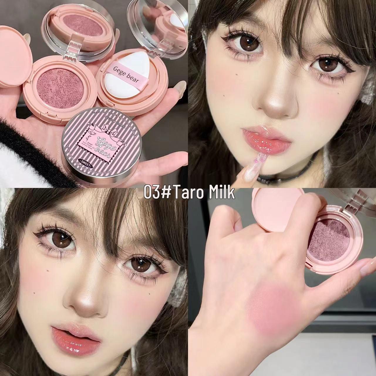 Gegebear Sweet Peach Cushion Blush: Youthful Glow & Enhanced Complexion, Korean Style.
Gegebear Sweet Peach Cushion Blush: Youthful Glow & Enhanced Complexion, Korean Style.