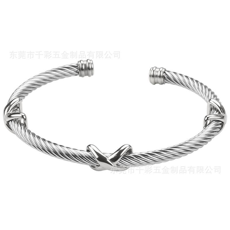 Europe, America, Cable Bracelet Women s Gold, Figure-of-eight Jewelry Wireless Symbol Cross Bracelet 2026 18CM
Europe, America, Cable Bracelet Women s Gold, Figure-of-eight Jewelry Wireless Symbol Cross Bracelet 2026 18CM