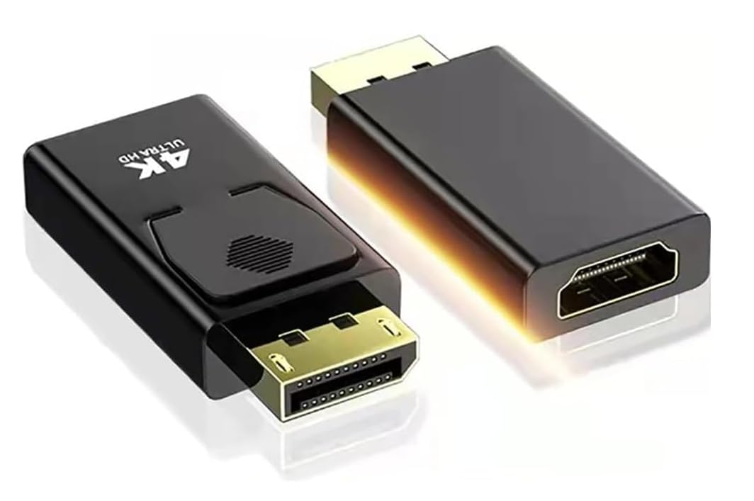 Адаптер преобразования DisplayPort в HDMI Разъем преобразования DP HDMI Совместимость с 4K Адаптер преобразования DP в HDMI DisplayPort Male в HDMI Female 1
Адаптер преобразования DisplayPort в HDMI Разъем преобразования DP HDMI Совместимость с 4K Адаптер преобразования DP в HDMI DisplayPort Male в HDMI Female 1