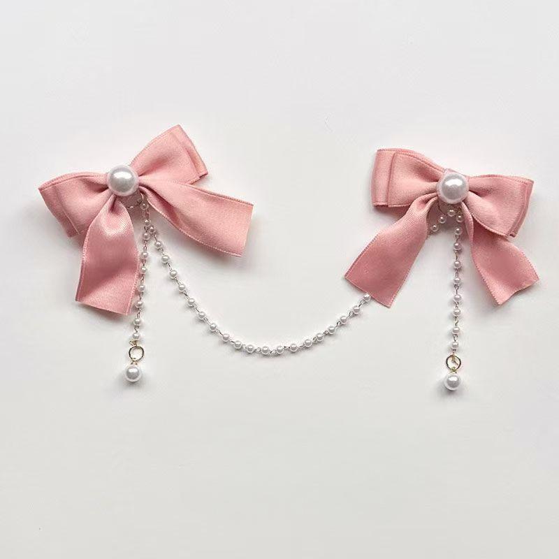 Pink Pearl Bow Fringe Clip for Little Girls – Cute Tassel Hair Accessory
Pink Pearl Bow Fringe Clip for Little Girls – Cute Tassel Hair Accessory