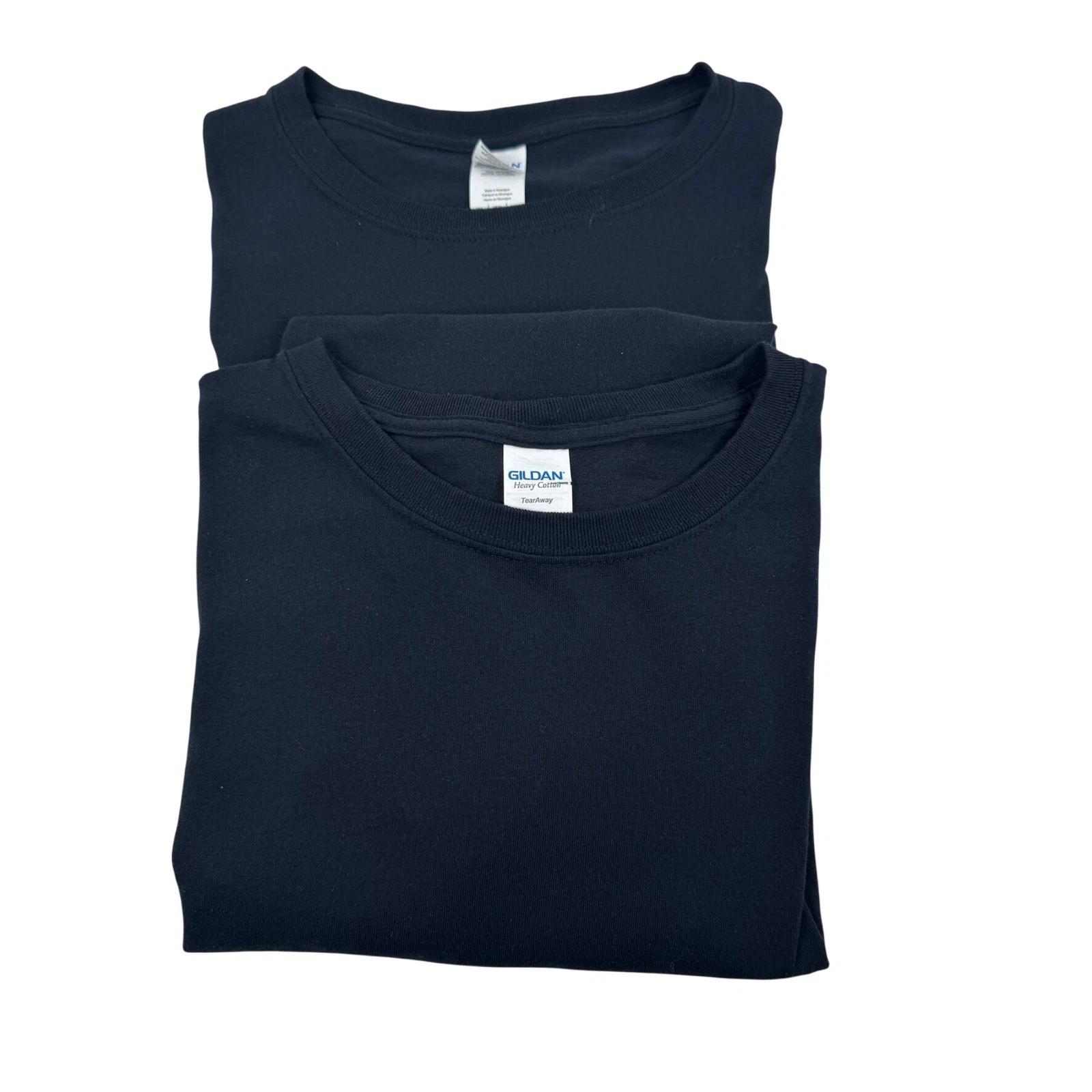 Gildan Heavy Cotton Black Blank Basic T-Shirts 4XL (2) Crew Neck Short Sleeve XL
Gildan Heavy Cotton Black Blank Basic T-Shirts 4XL (2) Crew Neck Short Sleeve XL
