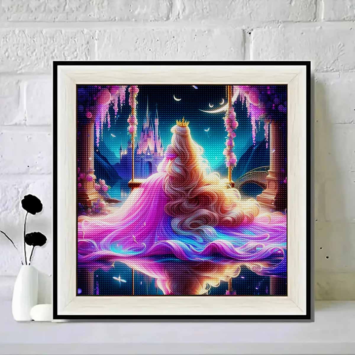5D DIY Diamond Painting Decorative Rapunzel Full Round Drill Scenery Diamond Embroidery Cross Stitch Kits Home Decor Gift Round 20x20cm
5D DIY Diamond Painting Decorative Rapunzel Full Round Drill Scenery Diamond Embroidery Cross Stitch Kits Home Decor Gift Round 20x20cm
