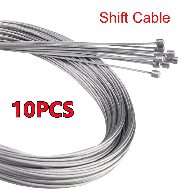 10 2M Mountain Bike Brake Line Bicycle Speed Line Fixed Gear Shifter Gear Brake Cable Set Core Inner Wire Road Bike
10 2M Mountain Bike Brake Line Bicycle Speed Line Fixed Gear Shifter Gear Brake Cable Set Core Inner Wire Road Bike
