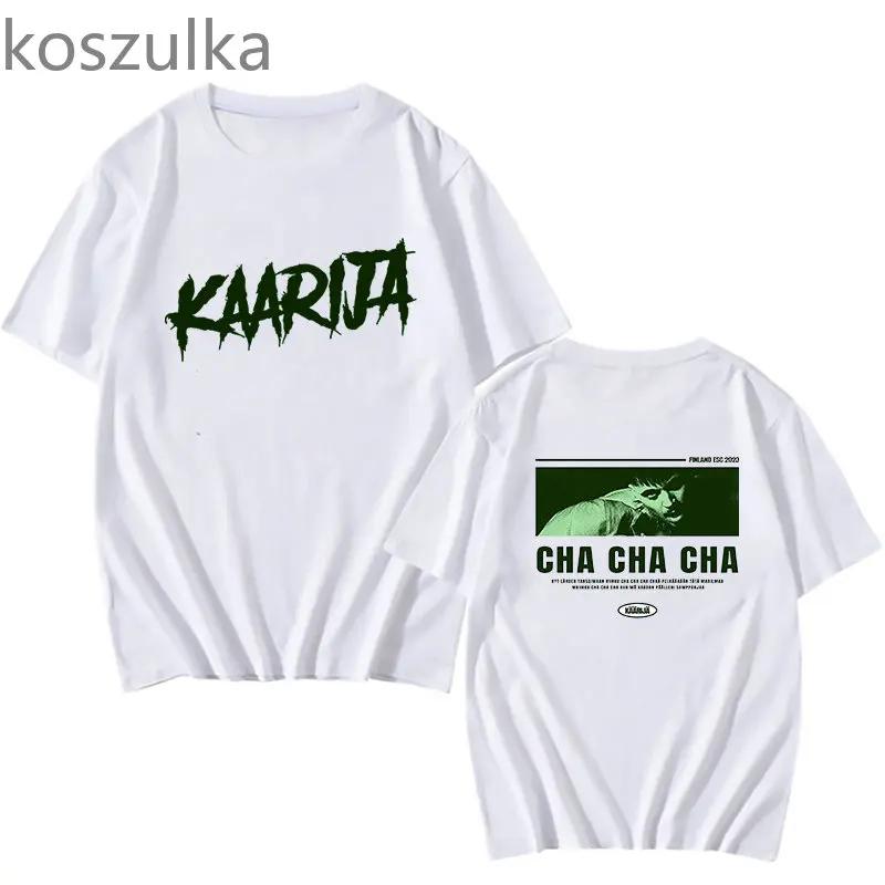 Käärijä Cha Cha Cha Finland Eurovision 2023 Kaarija T Shirts Short Sleeved Fashion Simple Printing Tshirts Loose Summer Tops M
Käärijä Cha Cha Cha Finland Eurovision 2023 Kaarija T Shirts Short Sleeved Fashion Simple Printing Tshirts Loose Summer Tops M