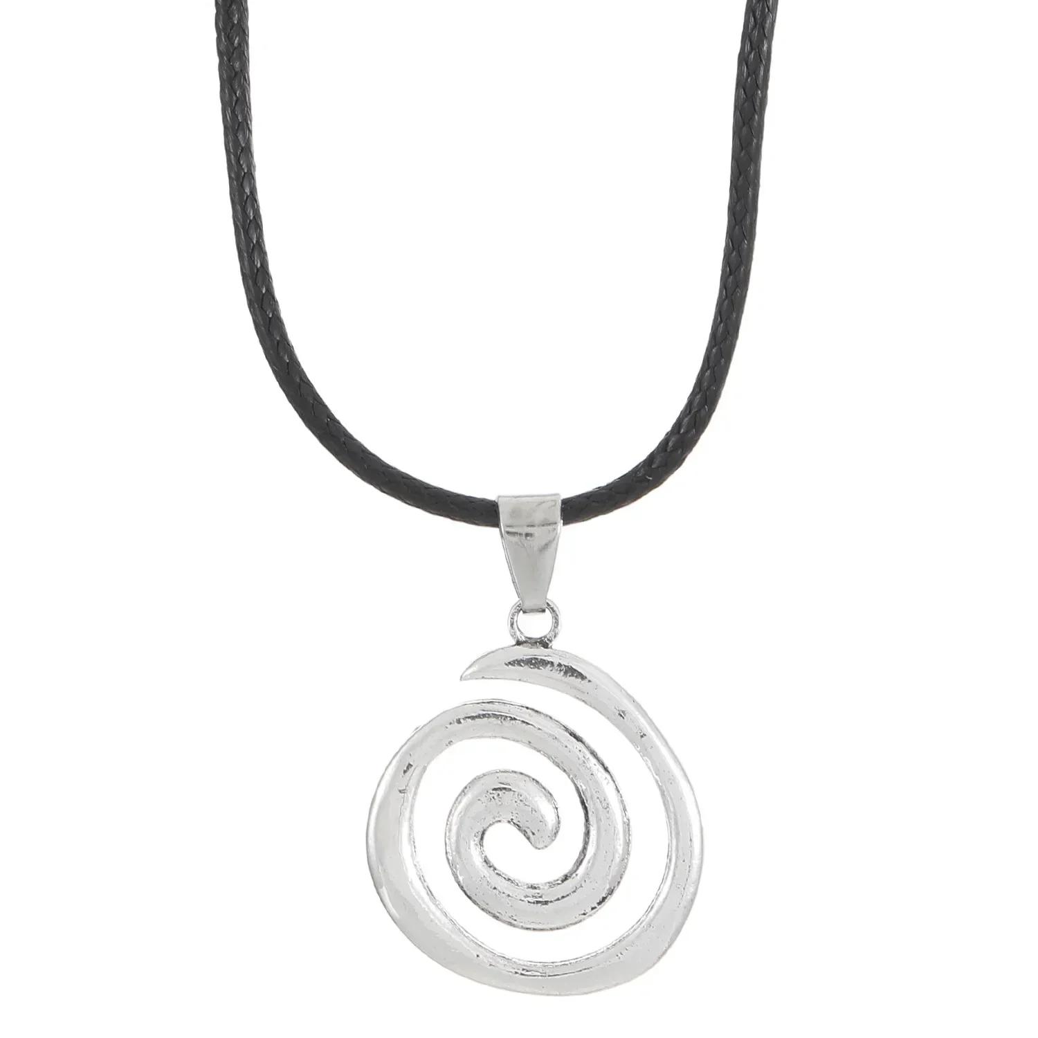 Hip Hop Rock Fashion Vortex Pendant Vintage Handwork Leather Rope Couple Pendant Necklace for Women Men Jewelry Accessories Gift
Hip Hop Rock Fashion Vortex Pendant Vintage Handwork Leather Rope Couple Pendant Necklace for Women Men Jewelry Accessories Gift