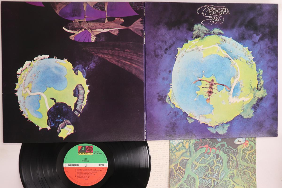 LP Record YES - Fragile P10102A ATLANTIC 1972 Japan Rock Used
LP Record YES - Fragile P10102A ATLANTIC 1972 Japan Rock Used